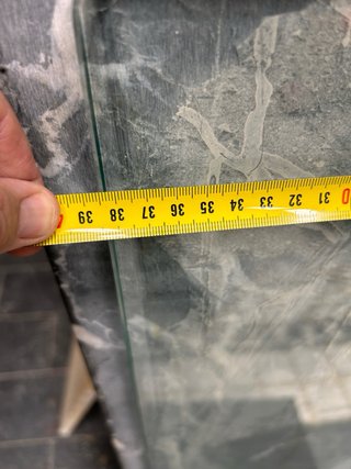 Cristal para mesa o balda