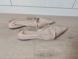 Zapatos destalonados Zara beige Talla 39