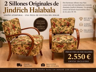 Lámparas y muebles vintage de diseño original