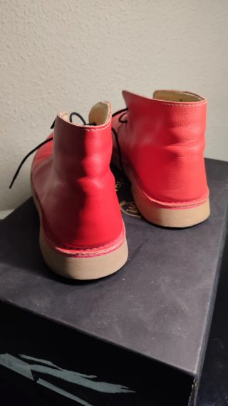 Botines Marc Galofré Piel Roja.
