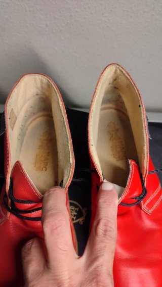 Botines Marc Galofré Piel Roja.
