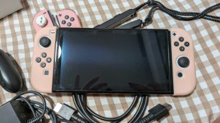 Nintendo Switch OLED Rosa y Blanca