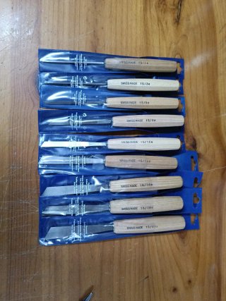 LOTE DE 9 GUBIAS PFEIL DE LA SERIE 1S/e