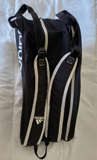 Mochila Paletero Adidas Control Negro/Blanco
