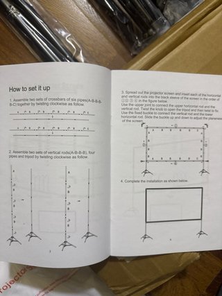 Pantalla para Proyector de 100 pulgadas