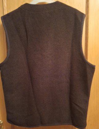 Chaleco Lacoste Marrón Talla L