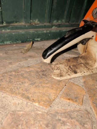 Stihl 034 AV Super para reparar