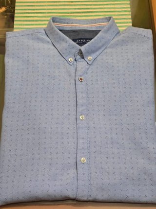 Camisa Zara Men Talla XL . Talla XL