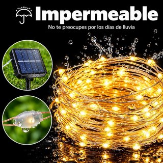Guirnalda Solar LED 20m