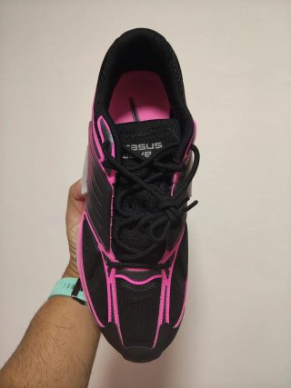 T43 Nike Air Wave Pegasus Negro/Rosa
