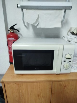 Microondas blanco