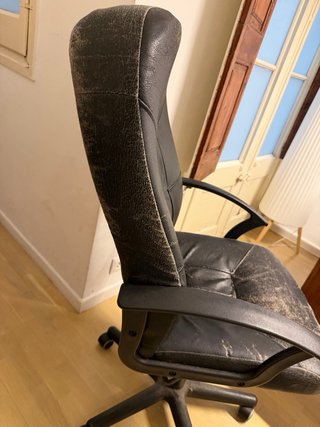 Silla de escritorio negra