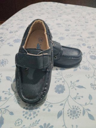 Zapatos niño azul oscuro talla 24 Venta en mano