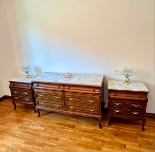 CONJUNTO CLÁSICO CÓMODA + MESITAS DE NOCHE