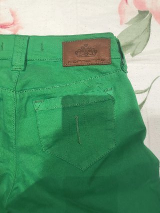 Pantalón Fornarina Verde Talla 38