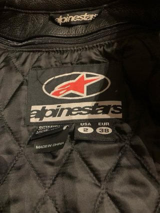 Chaqueta Motera Alpinestars V de mujer T-S-38