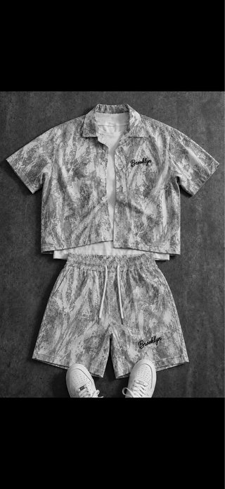 Conjunto Camisa y Shorts Estampado Brooklyn