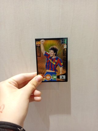 Cromo de Messi - Balón de oro 2009-2010