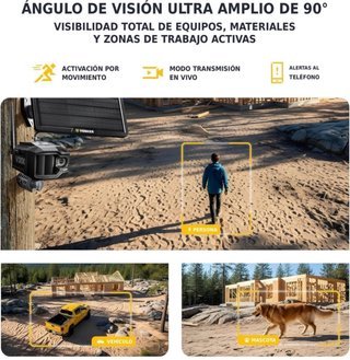 Cámara Seguridad Vosker V300 Ultimate Solar 4G-LTE