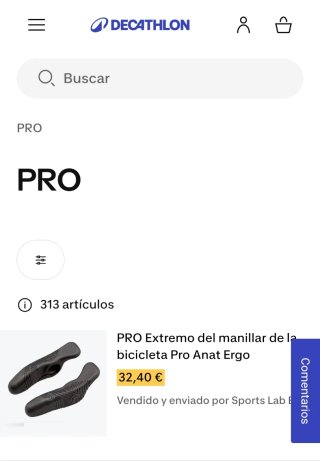 Cuernos PRO Extremo manillar bicicleta