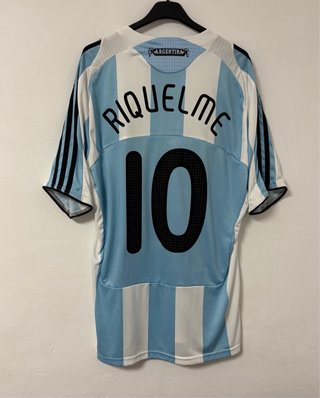 Camiseta Original Argentina 2007-2009 Riquelme