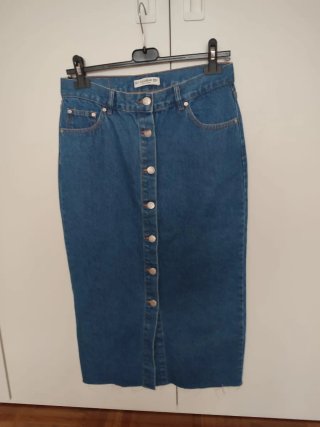 Falda vaquera Pull&Bear Talla M