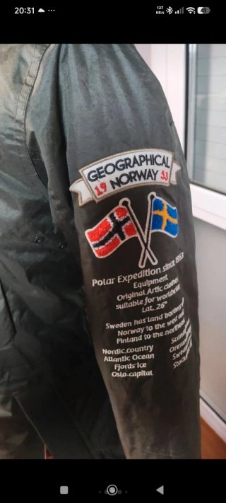 Chaqueta de invierno Geographical Norway