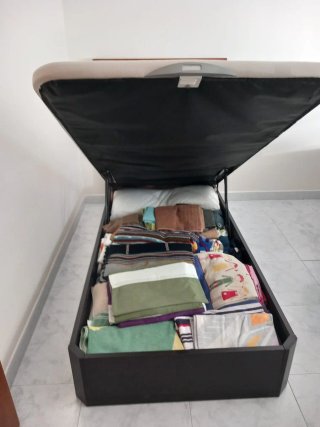 Canapé abatible con gran capacidad