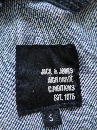 Chaqueta Vaquera Jack & Jones Azul Talla S