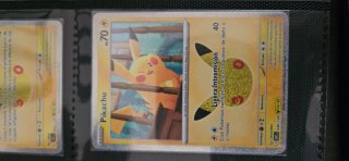 Carta Pokémon Pikachu
