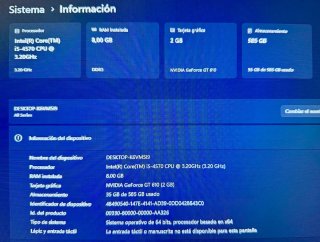 Ordenador con Monitor LG