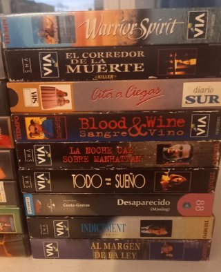 15 Películas VHS Variadas