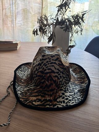 Sombrero Vaquero Estampado Animal