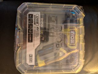 Atornillador Eléctrico Ryobi 4V USB NUEVO