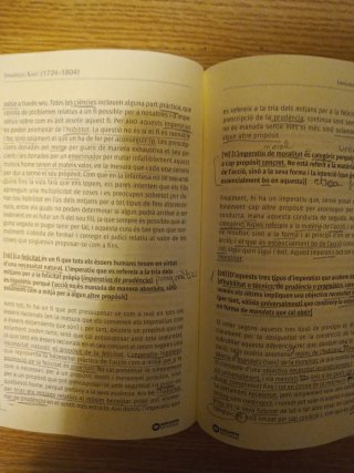 Noesi Filosofía Bachillerato. Catalán