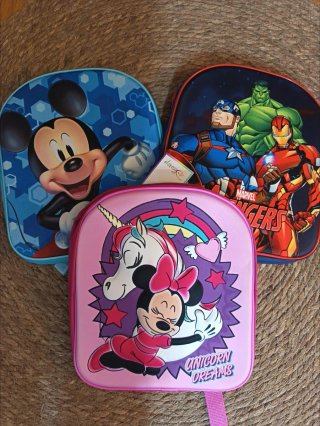 Mochilas Infantiles Disney y Marvel