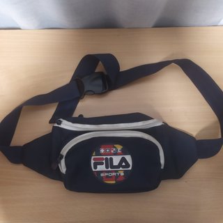 Riñonera vintage Fila Sports Azul y Multicolor