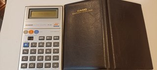Calculadora Casio MG-880 Vintage con Funda