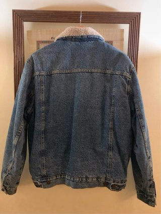 Chaqueta Vaquera con Borreguito Pull&Bear