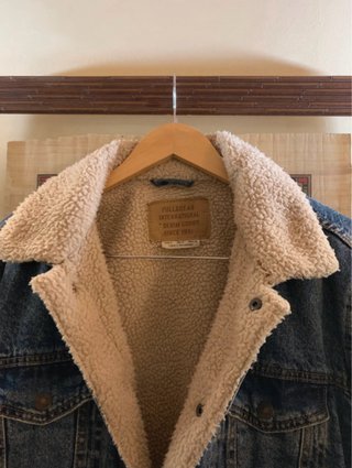 Chaqueta Vaquera con Borreguito Pull&Bear