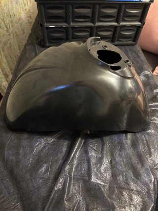 Guardabarros delantero Vespa LX 125 negro