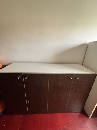 Zapatero y Cajonera de Madera