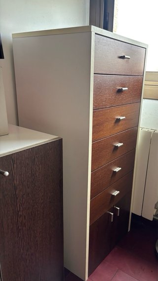 Zapatero y Cajonera de Madera