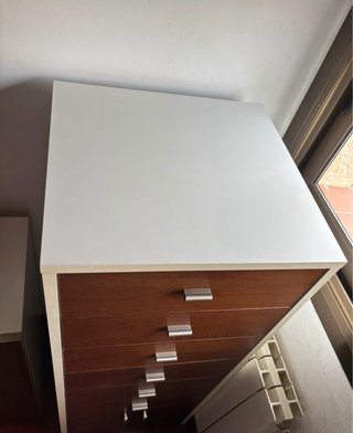 Zapatero y Cajonera de Madera