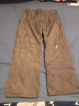 Conjunto de Ropa de Esquí Negro