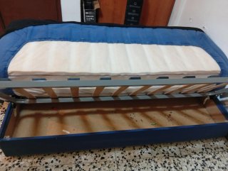 Sofá Cama Negro