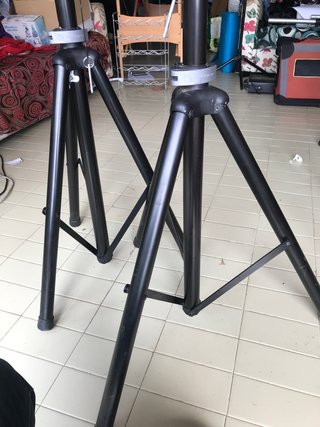 2 Trípodes para Altavoces K&M con Bolsa