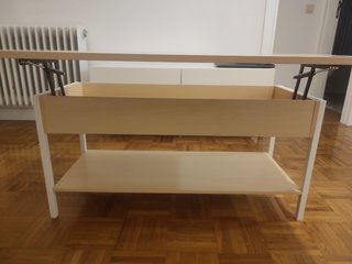 Mesa de centro elevable