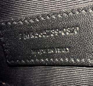 Clutch Saint Laurent Negro