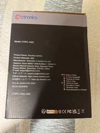 Cámara de Vigilancia Ctronics 4G Solar Doble Lente